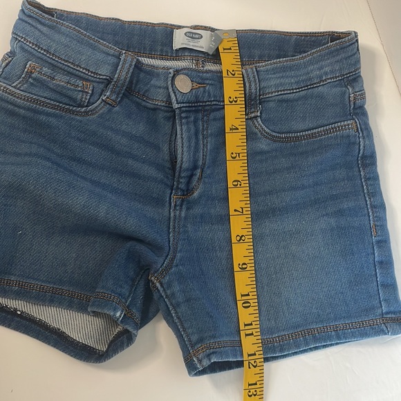 Old Navy super stretchy jean shorts youth size 12 - Picture 9 of 10